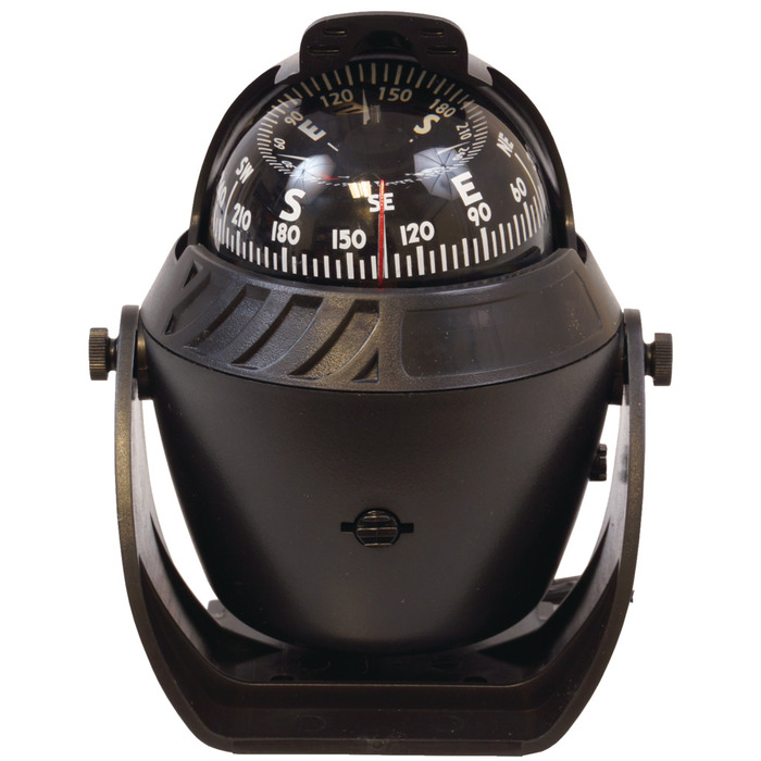 Kompass svart Ø70 mm